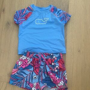 Vineyard vines swim set size 4T